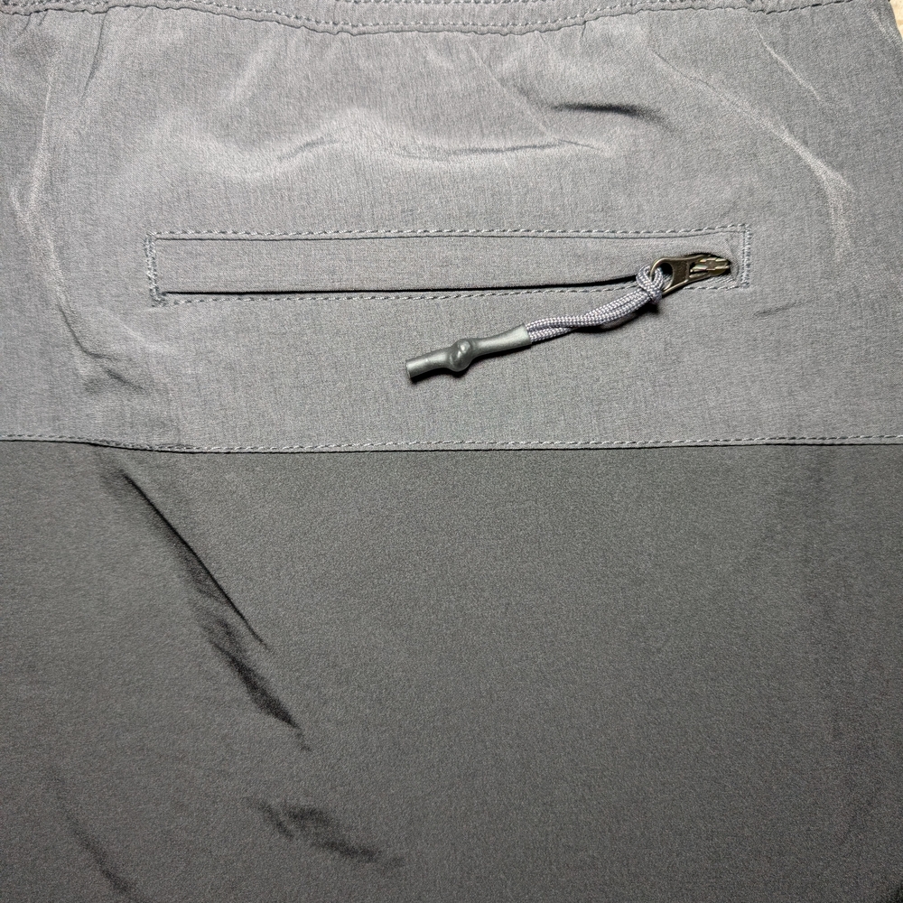 Kenneth Cole Black and Gray Athletic Board Shorts - Picture 4 of 6